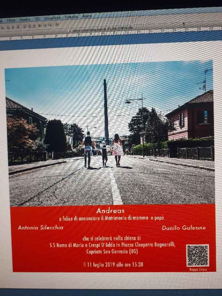 Partecipazione ed invito pronti per la stampa - 3