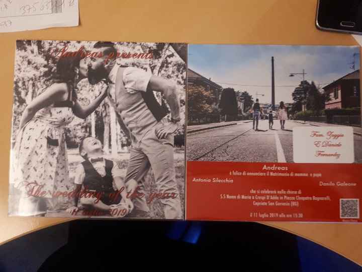 Iniziamo a dare le partecipazioni e l'invito - 1