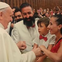 Udienza Papa novelli sposi - 1