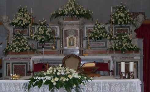 Decorazione altare