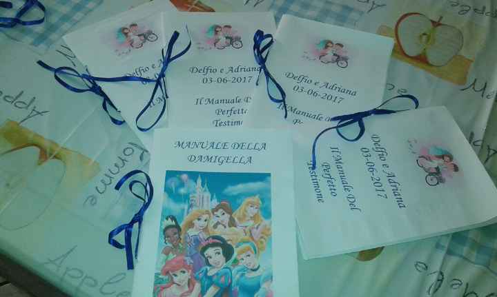 Manuali testimoni e damigella finiti! - 1