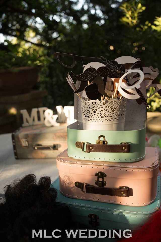 riutilizzo delle valigette per il photoboot