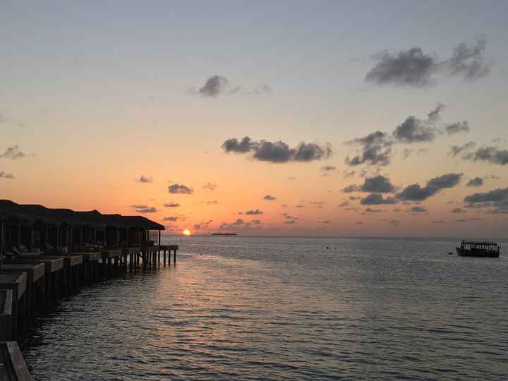 Maldive's sunset 