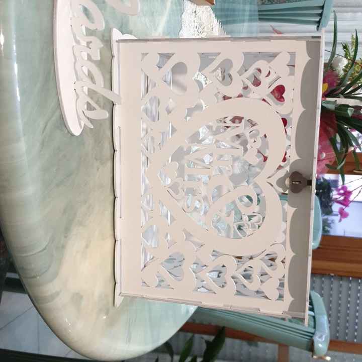 Scatola porta buste e segnaposto - 2