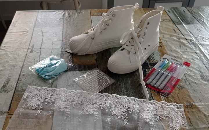 Sneakers personalizzate fai-da-te - 2