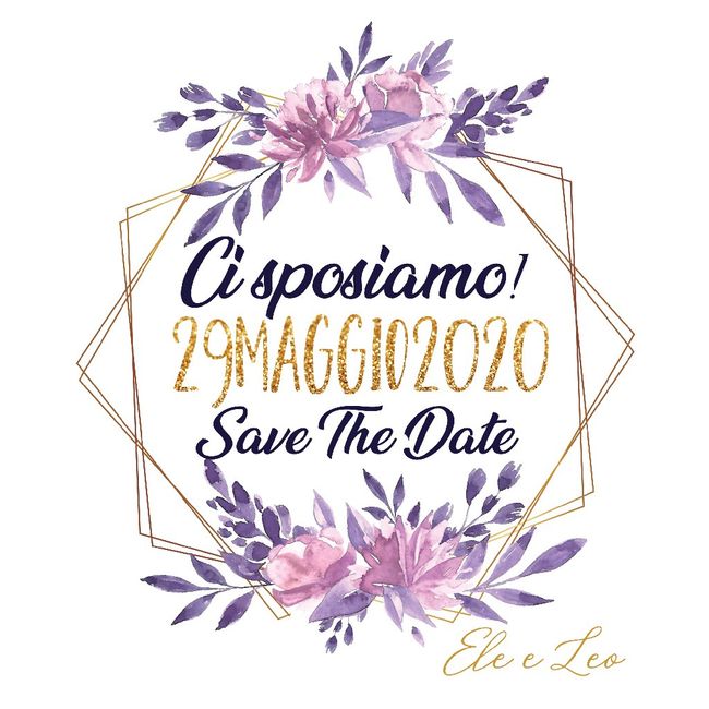 Save the date 1