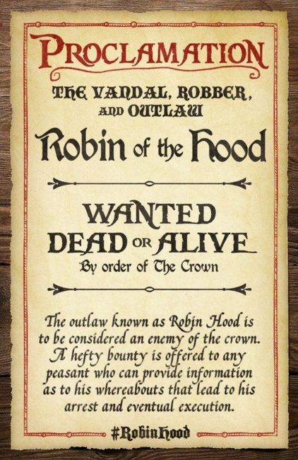 Partecipazioni stile Robin Hood - 1