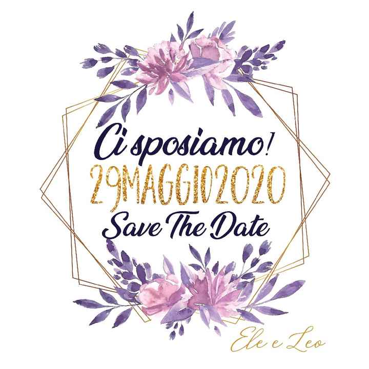 Save the date e/o partecipazioni - 1