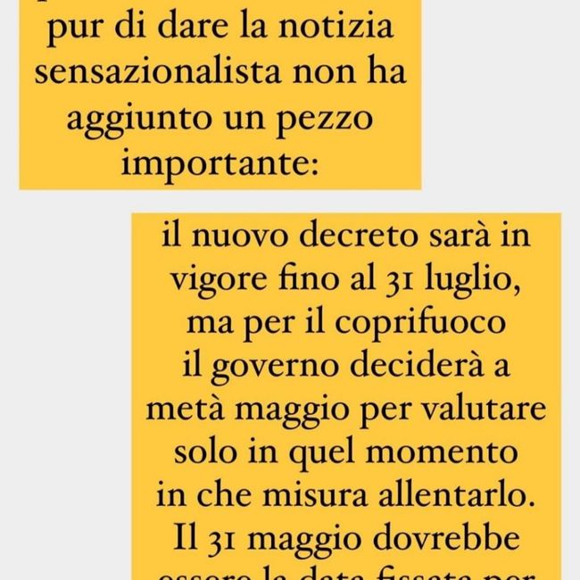 Matrimonio coprifuoco 22 2