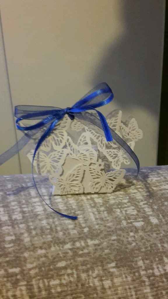 Porta confetti in cartoncino stile origami - 1