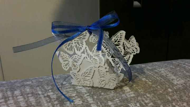 Porta confetti in cartoncino stile origami - 2