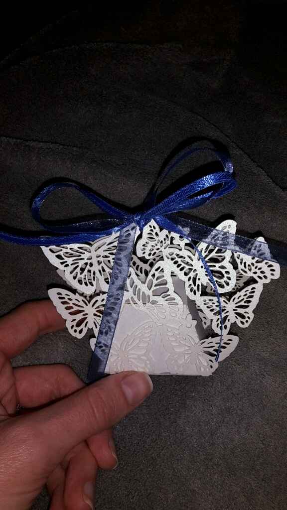 Porta confetti in cartoncino stile origami - 3