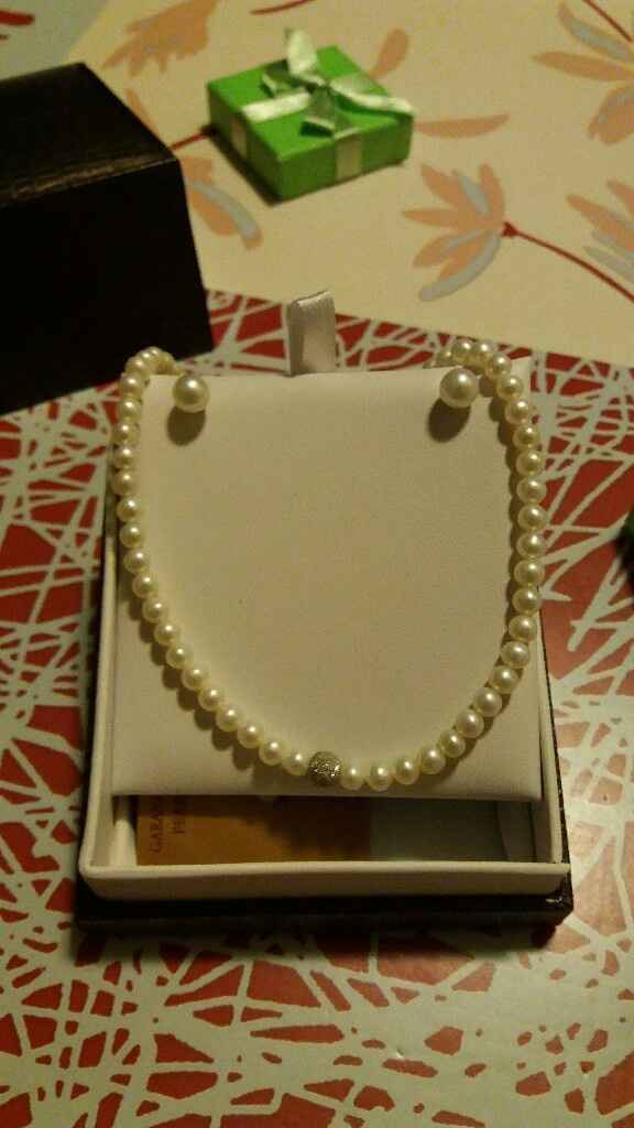 Le perle per il vestito da sposa - 1