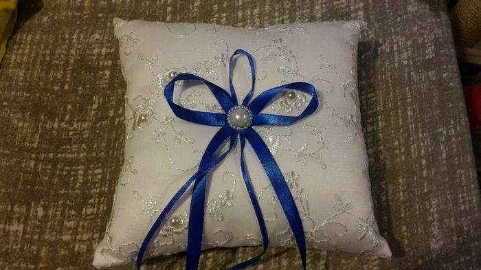 Cuscinetto portafedi e guestbook - 1