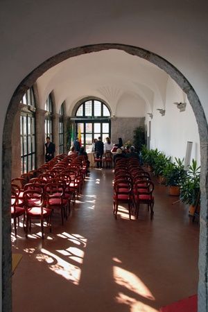 Ecco la sala matrimoni!!