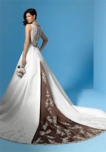 Abito con il marrone