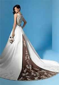 Abito con il marrone