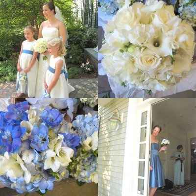 Nozze in azzurro chiaro