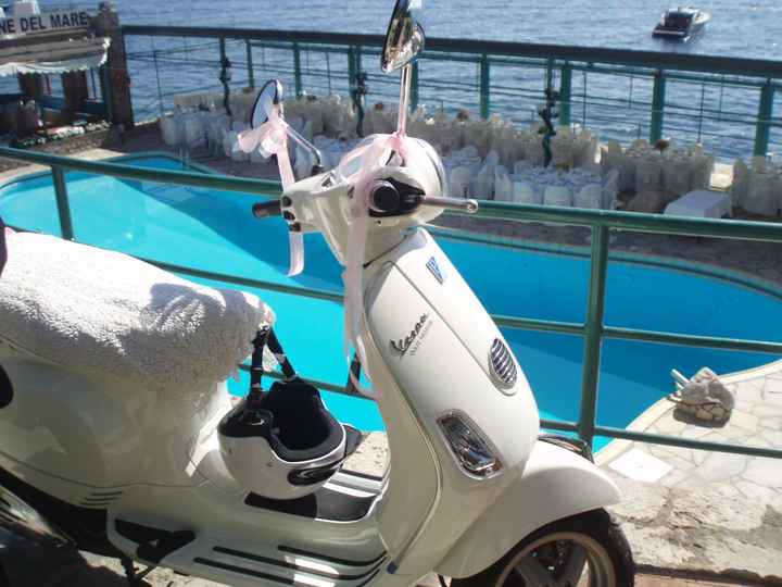 La Vespa....