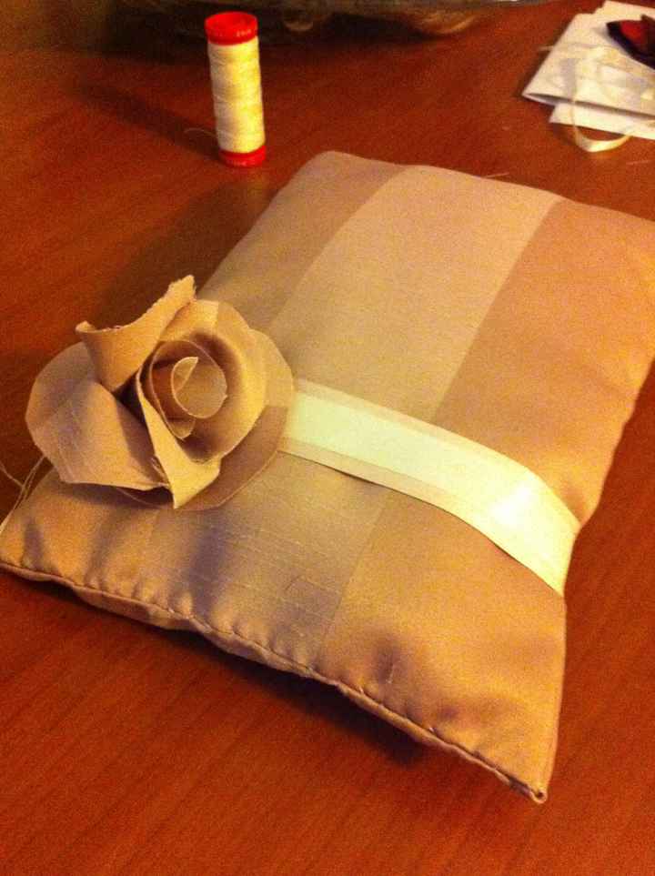 Il nostro cuscino porta fedi