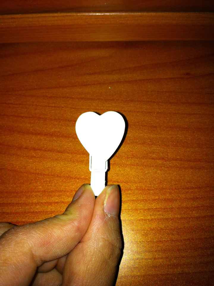 Mollettina segnaposto