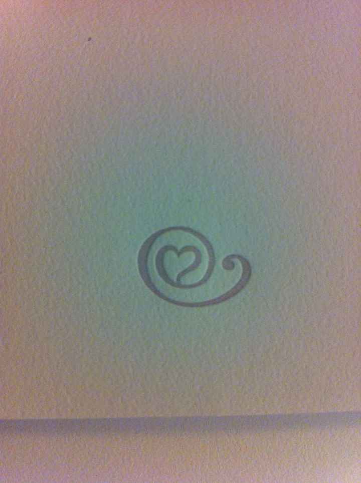 Particolare della busta