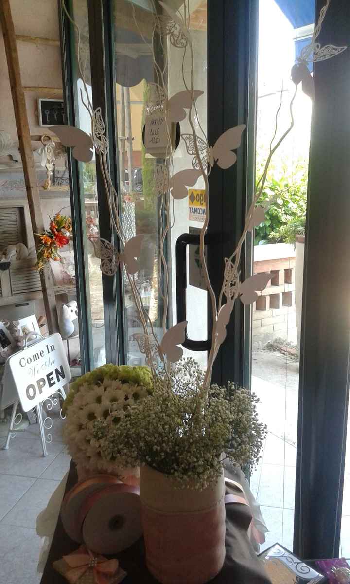 Segnatavolo farfalla - 1