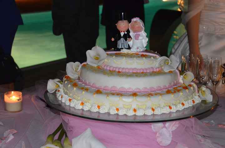 La nostra torta nuziale!!!!