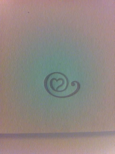 Particolare della busta