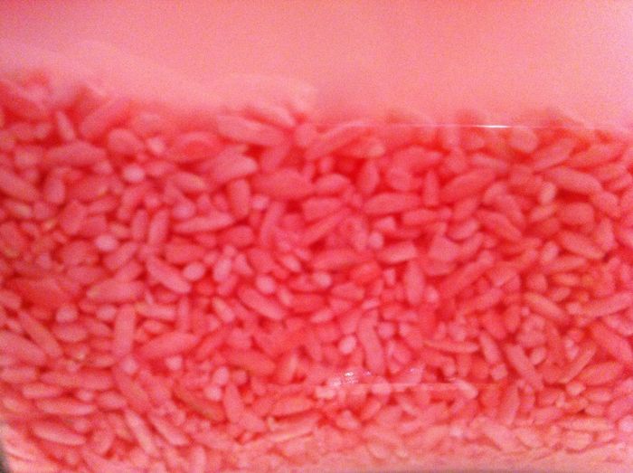 Riso a bagno (particolare)