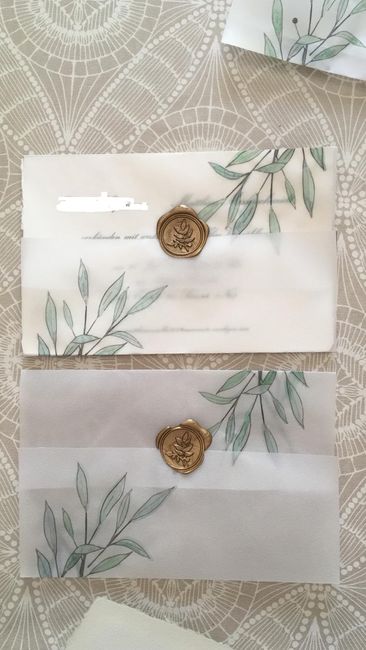 Partecipazioni in stile Medievale con ceralacca 1