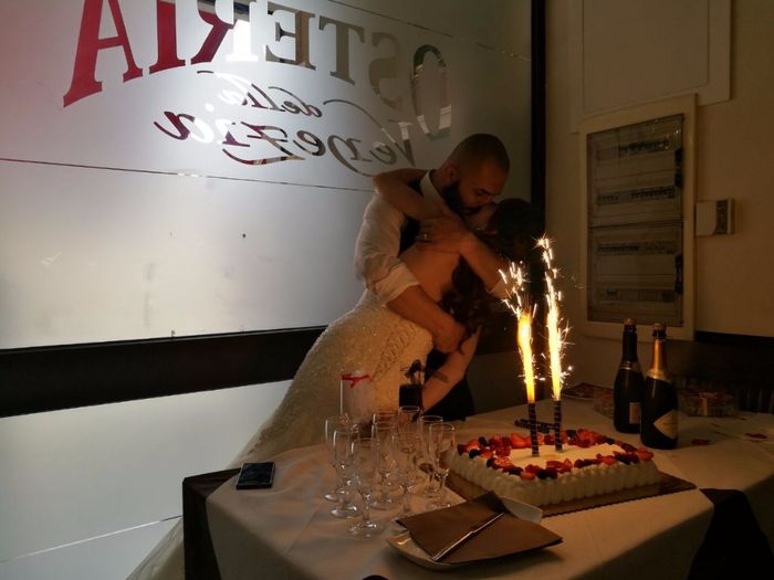 Un bacio speciale e romantico