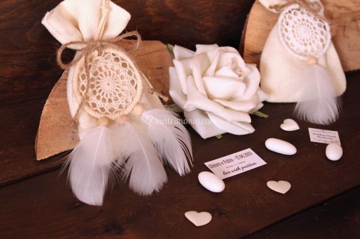 Boho Chic l Eleganza in Natura Segnaposto🏷️🌺🌻 5