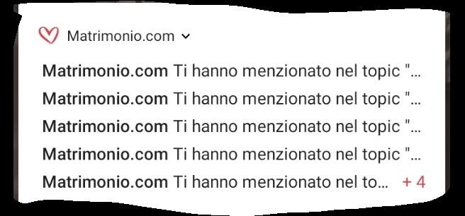 Notifiche "impazzite" 1