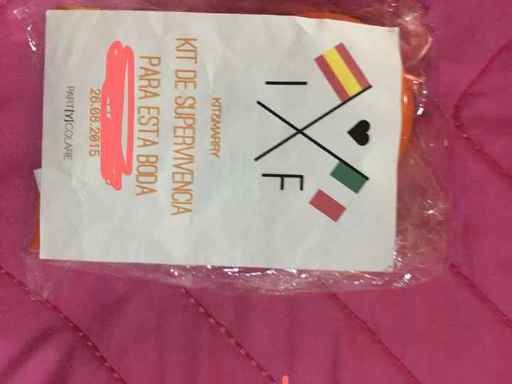 Wedding bag o kit di sopravvivenza per invitati? - 1