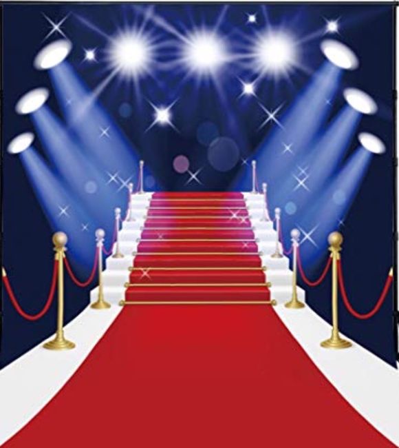 Un red carpet per un matrimonio cinema style