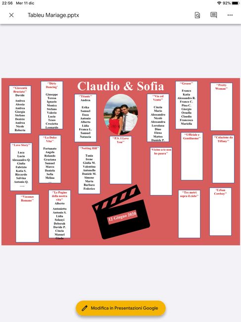 Tableau serie tv - 1