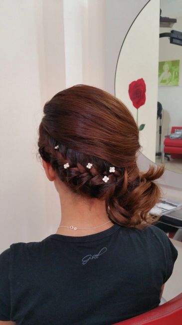 Prima prova acconciatura