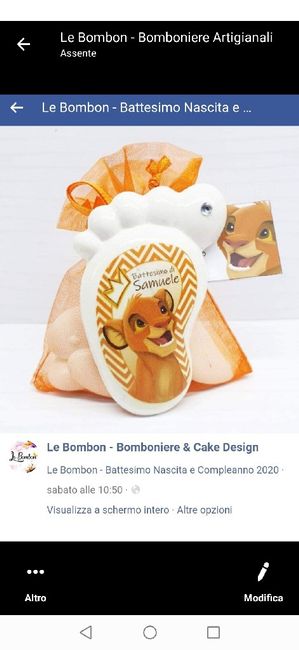 Bomboniere battesimo online 1