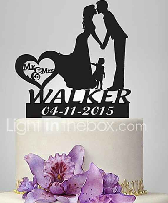 Cake topper - 1