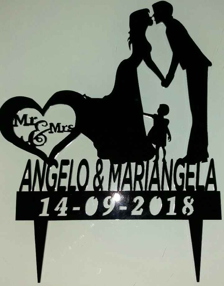  Cake topper arrivato - 1