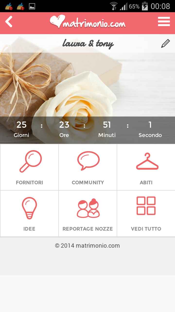 Quanto manca alle vostre nozze??? - 1