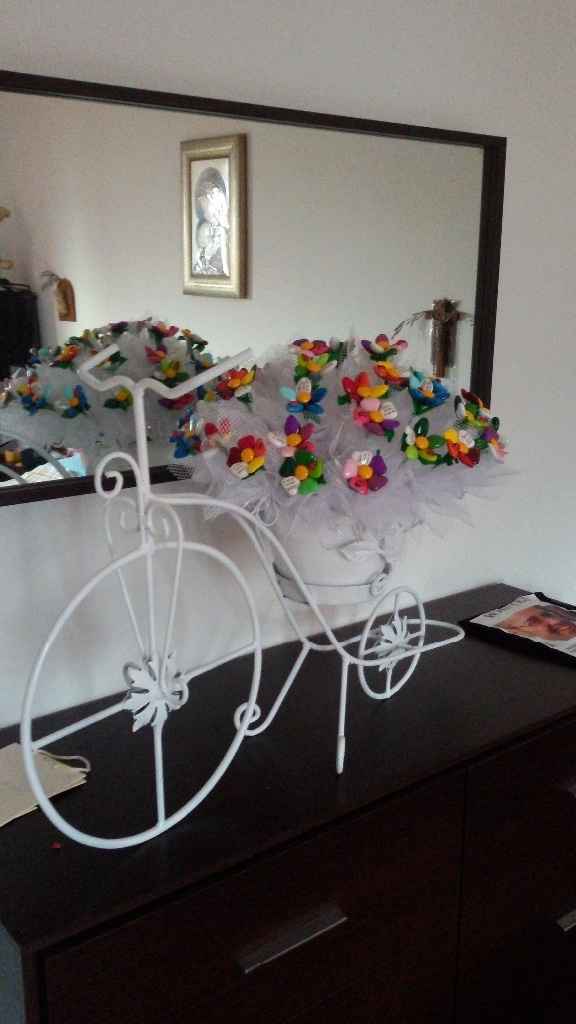 Bici porta bomboniere