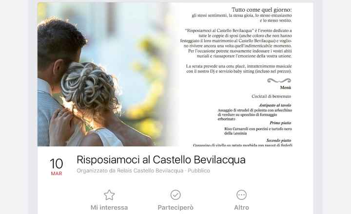 Risposiamoci al castello bevilacqua 