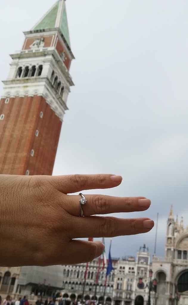 Che tipo di anello hai ricevuto alla proposta? - 1