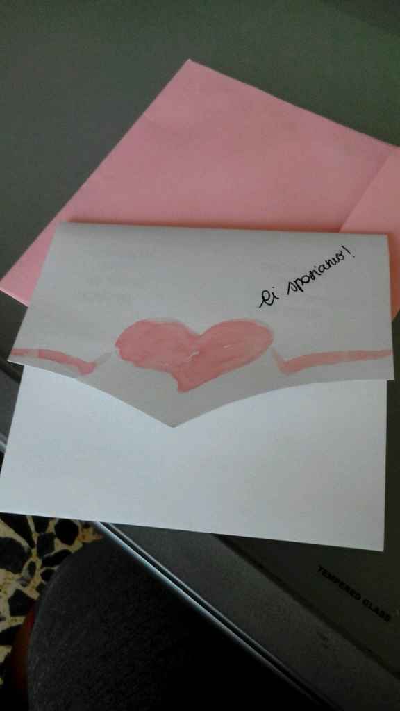 Partecipazioni scritte a mano! - 1