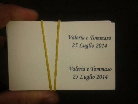 Bigliettini  - 2
