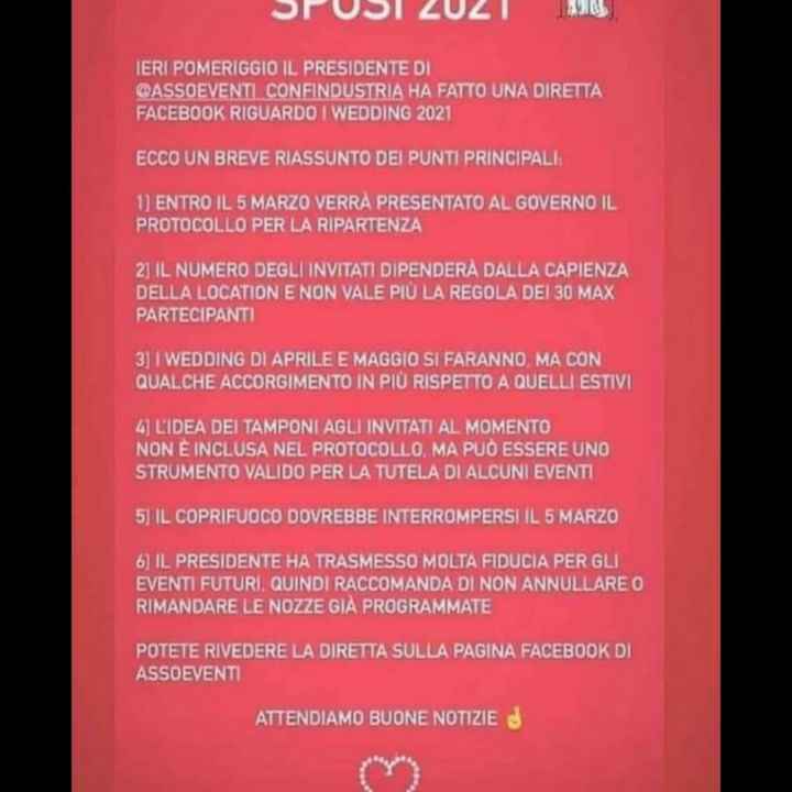 Tamponi giorno del matrimonio - 1