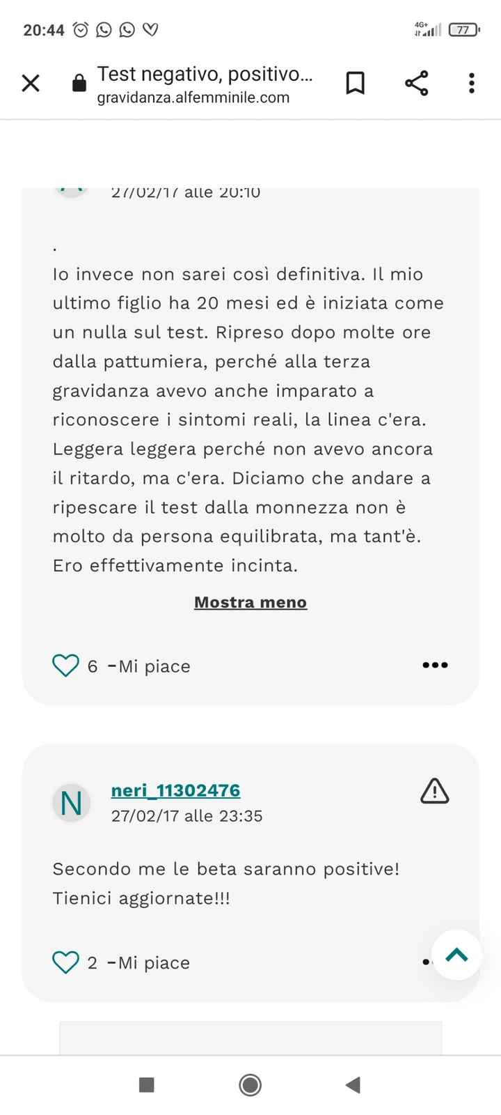 In quanti rapporti siete rimaste incinta 🤰 - 2