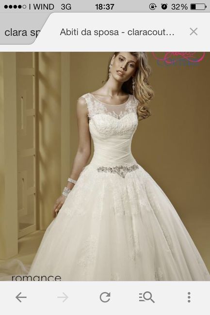 Sposine con abito nicole - 1